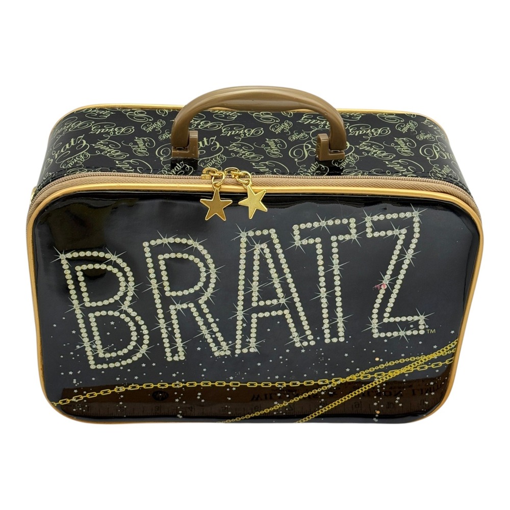 Bratz Makeup Train Case Black Collector Doll Case  1 1 inch